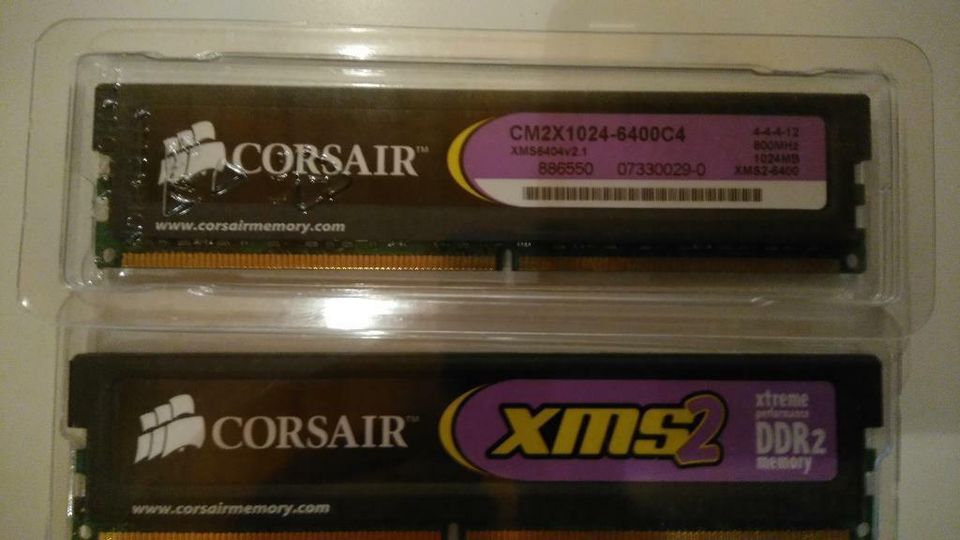 CORSAIR DDR2-800MHz 2x1024MB in Petershagen