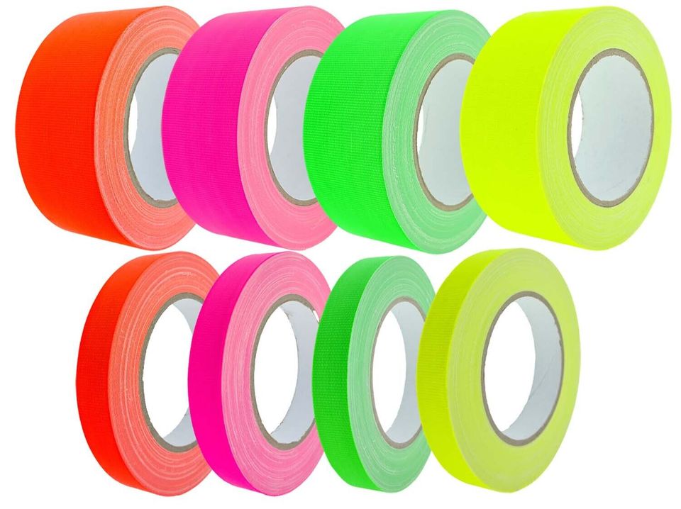 Gewebeband Markierungsband Panzertape Panzerband NEON Gaffa Tape in Höhn