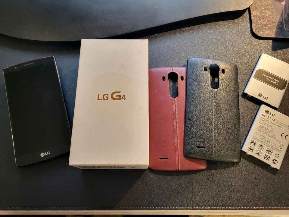 LG G4 mit Zubehör und OVP in Neukirchen/Erzgeb