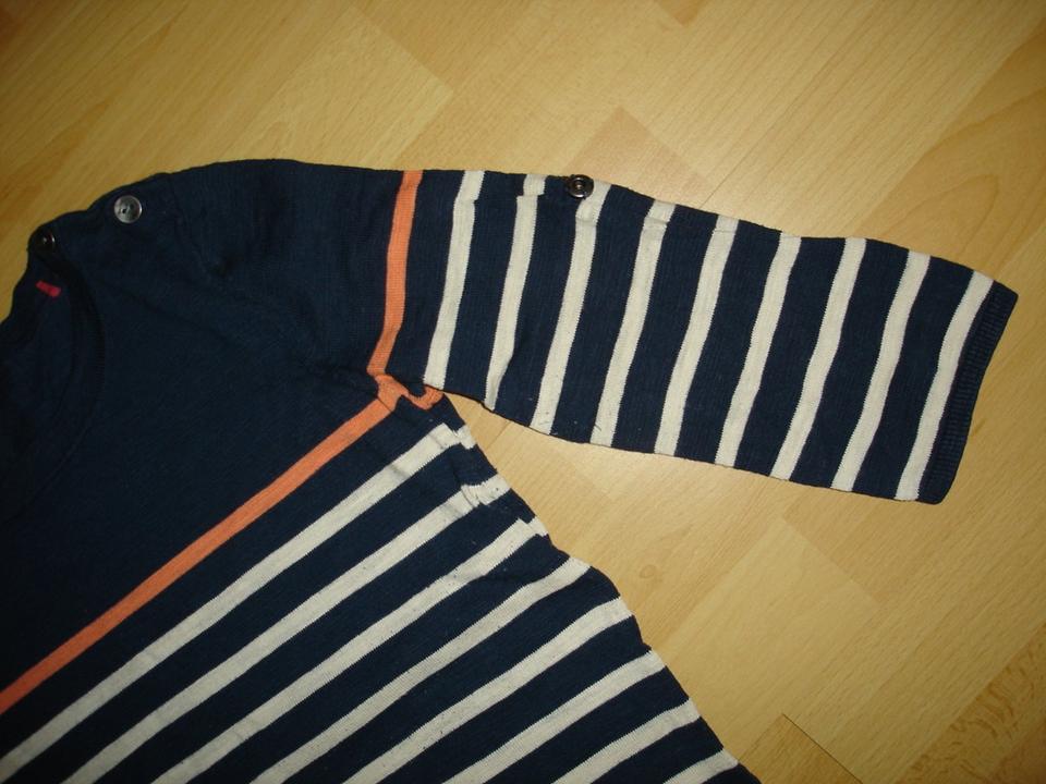 edc by Esprit Pullover Shirt Gr. M blau orange gestreift neu in Sankt Augustin