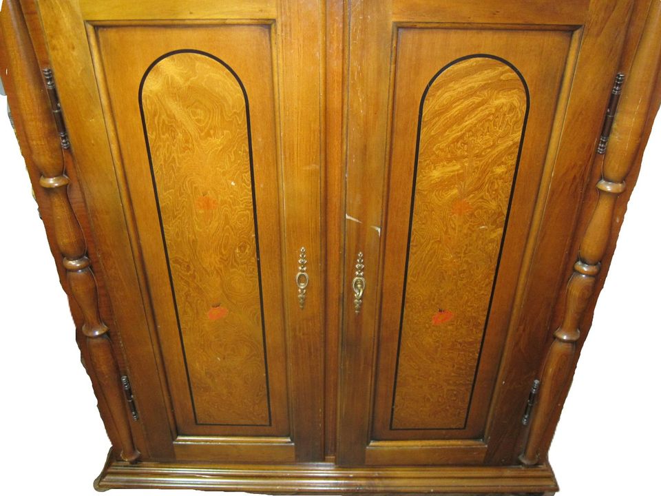 IL CASTELLO Vertiko Spiegel Aufsatz 196cm Schrank 2 Türen Schrank in Illingen