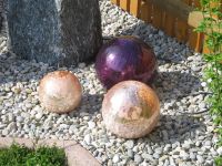 Craquele Kugel Lightball 30cm Lila / Haus+Garten+Balkon+Terrasse Bayern - Horgau Vorschau