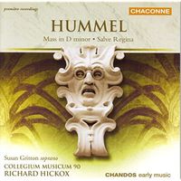 CD Susan Gritton Hummel: Mass in D Minor / Salve Regina Hessen - Wiesbaden Vorschau