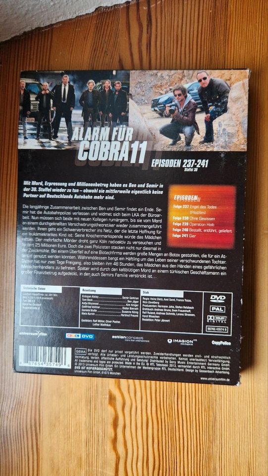 ALARM FÜR COBRA 11 DVD STAFFEL 30 in Vilsheim