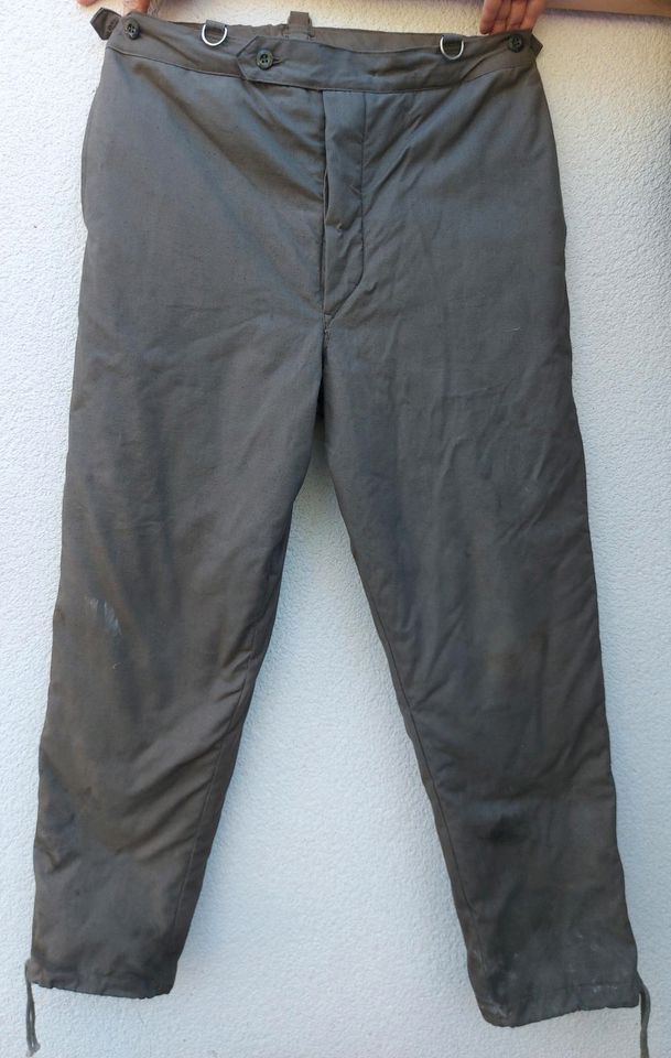 NVA ZV Winterhose Wattehose 1964 in Buko