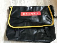 Schultasche Umhängetasche Tasche Neu Schultasche Aufdruck"Danger" Blumenthal - Farge Vorschau