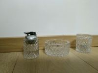 Glas Aschenbecher, Glas Feuerzeug, Glasfeuerzeug, Dachbodenfund Niedersachsen - Drochtersen Vorschau