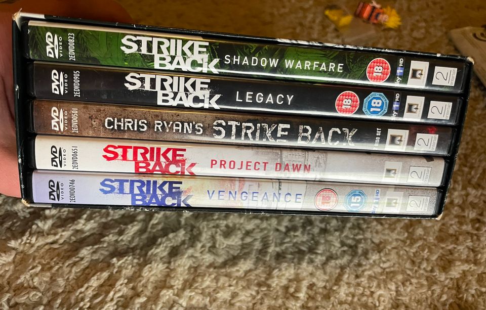 Strike Back Complete Series 1-5 (UK-Import) DVD Chris Ryan's in Osnabrück