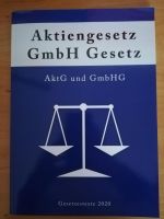 AktG und GmbhG Aktiengesetz und GmbH Gesetz 2020 DIN A4 Bayern - Lichtenfels Vorschau