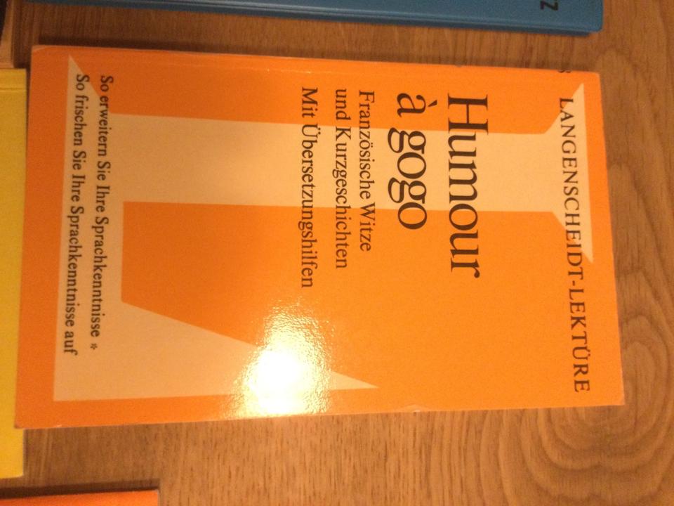 Divers französisch Sprache lesen Verbessern Ionesco, Humor in Tegernheim