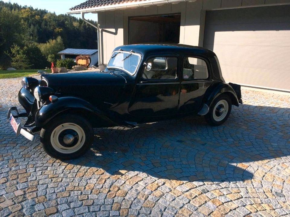 Citroen 11CV 11 BL F Gangster Limousine Oldtimer H Zulassung in Geiersthal