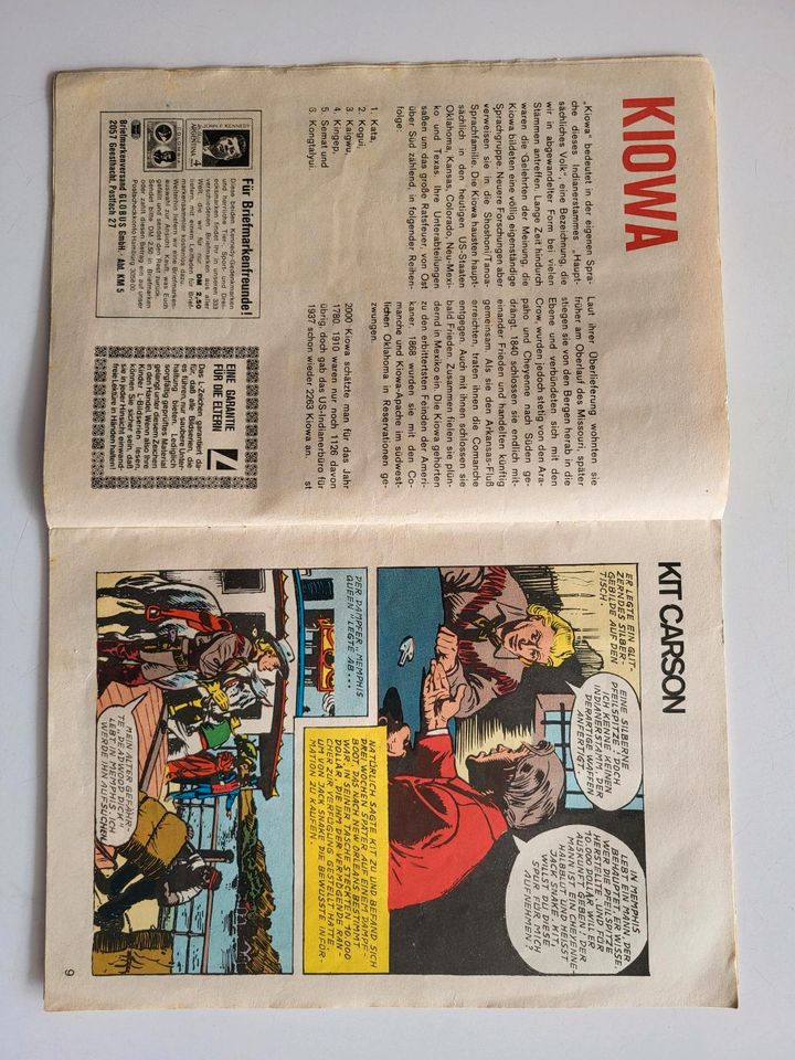 Karl May Bildheft (Comic) Nr. 43 von 1963 vom Lehning Verlag in Germering