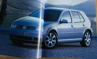 VW Golf IV  V6 4Motion 204 PS  Bj. 2001 Prospekt + Preisliste Nordrhein-Westfalen - Leverkusen Vorschau