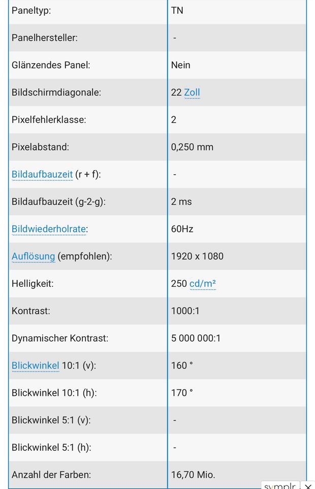 LG Monitor in Ilsede