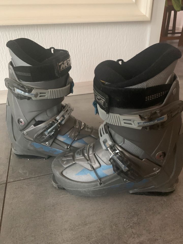 Skischuhe Abfahrt Damen 39 40 Nordica Schnallenstiefel in Hof (Saale)