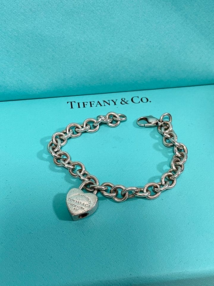 Original Tiffany   & co Armband Heart lock Herz in Crailsheim