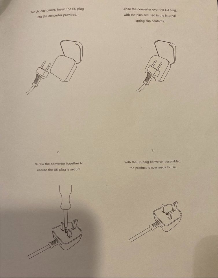 Adapter (von Typ C auf UK) in München