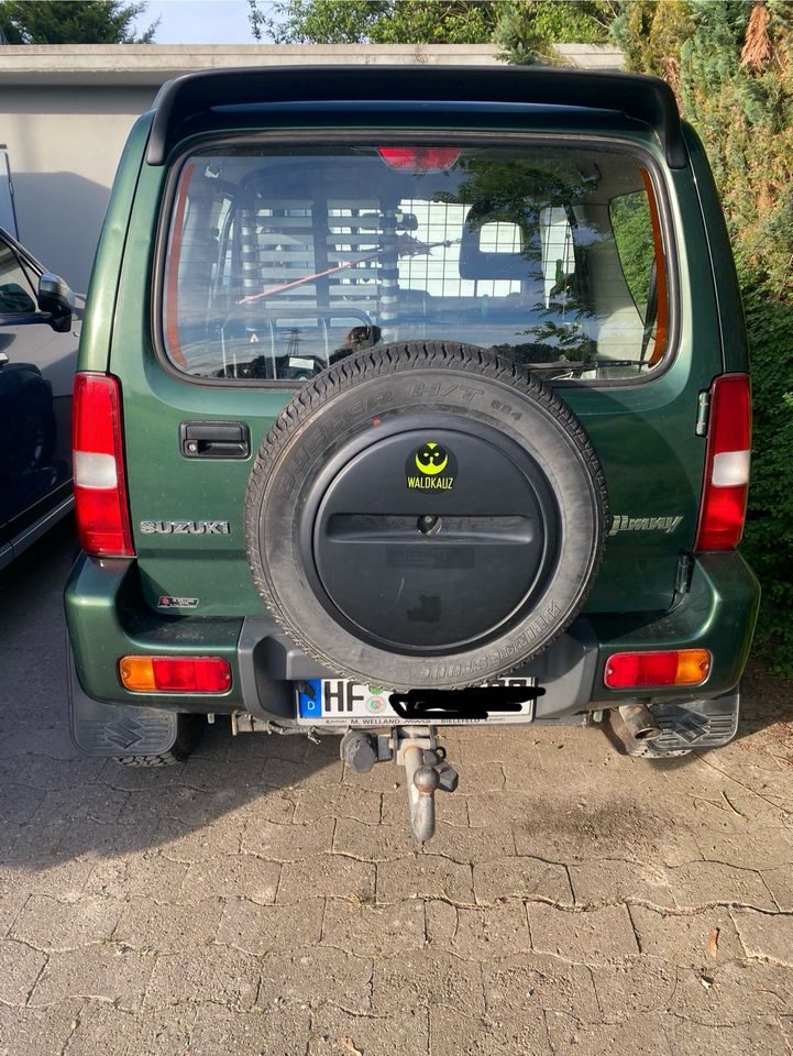 Suzuki Jimny mit Dachgepäckträger (optimales Jagdfahrzeug) in Herford