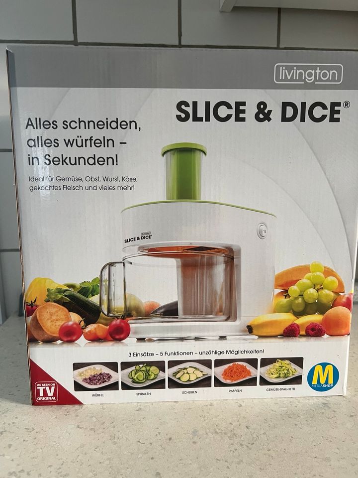 Media Shop Slice & Dice NEU Küchenmaschine in Dortmund