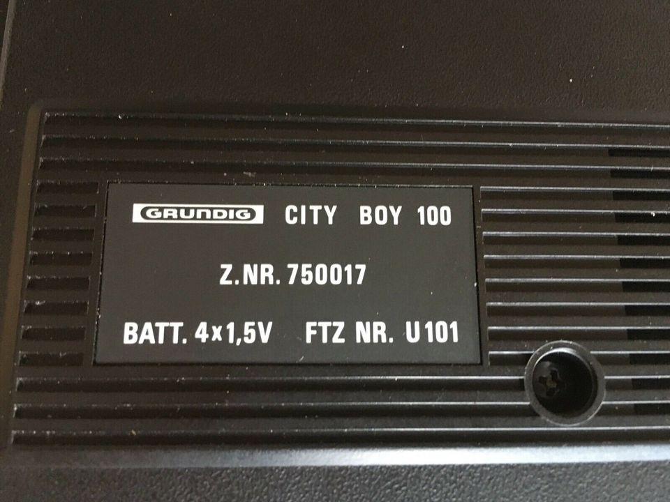 Grundig CITY-BOY 100  Taschenradio ! in Heek