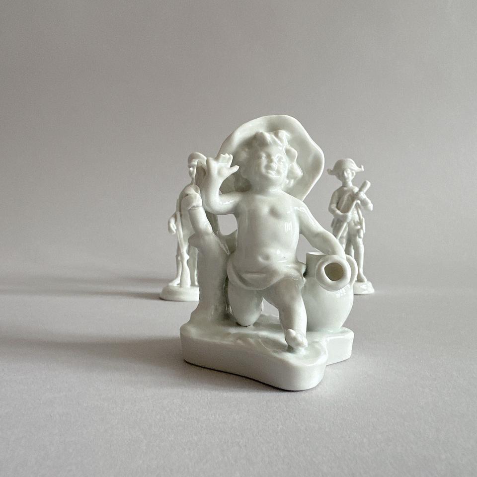 Volkstedt Porzellanfiguren 4er-Set – Klassische Sammlerstück in Backnang