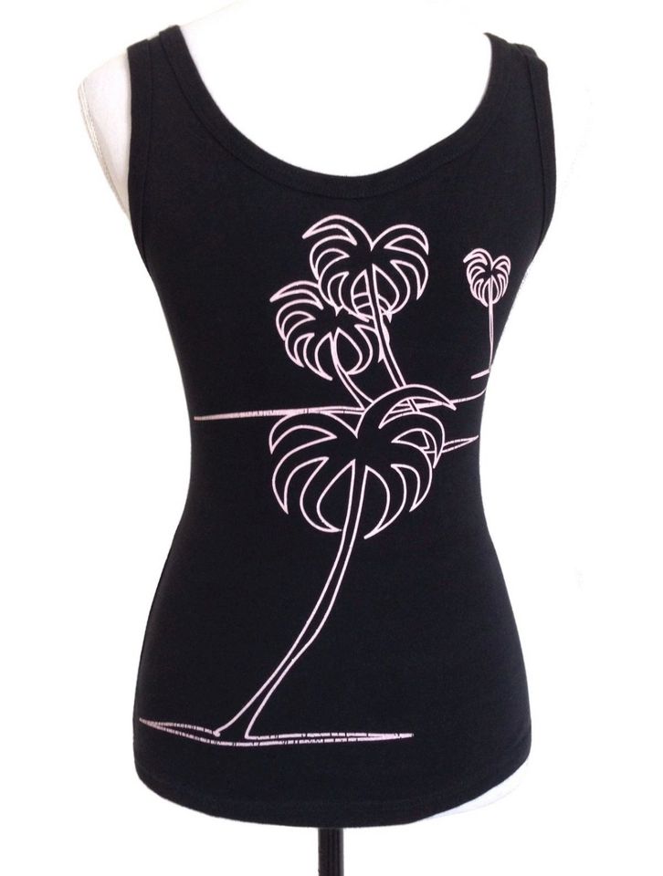 BILLABONG Tank Top Shirt Print black rose in Kemnath