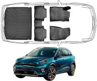 Fussmatten & Kofferraumwanne Set Kia NIRO Hybrid NIRO EV NEU Dortmund - Innenstadt-West Vorschau