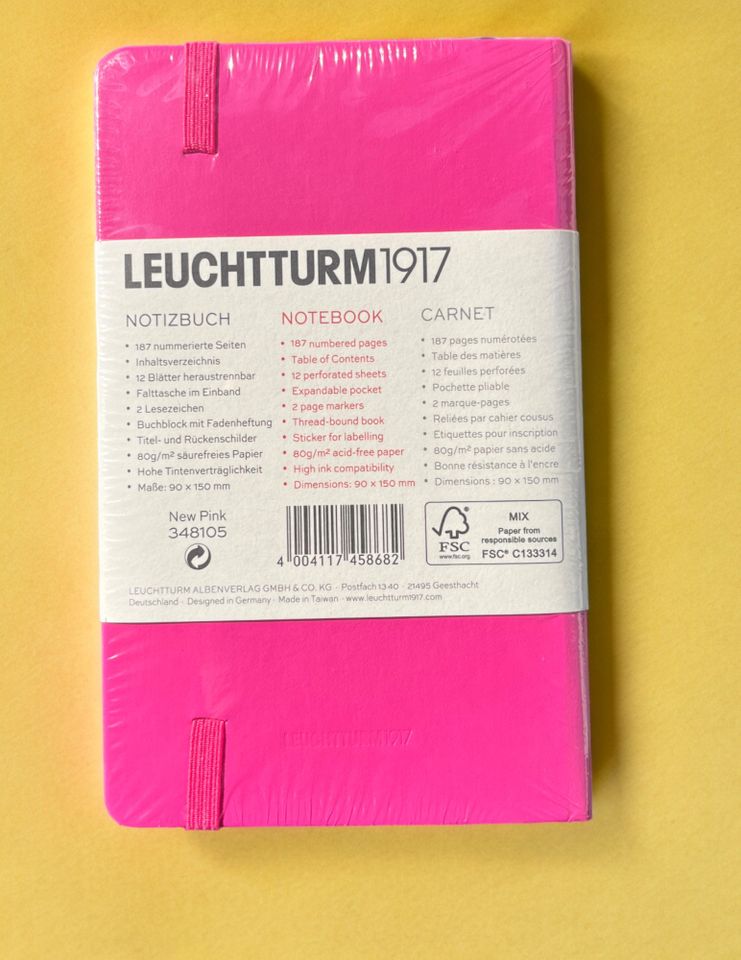 LEUCHTTURM 1917 NOTIZBUCH OVP in Bochum