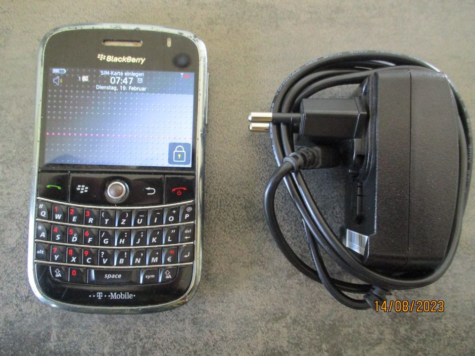 Blackberry 9000 Handy mit Akku und Ladegerät in Mörlenbach