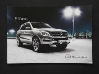 Mercedes M-Klasse W166 Prospekt 2013 mit ML 63 AMG Baden-Württemberg - Remshalden Vorschau