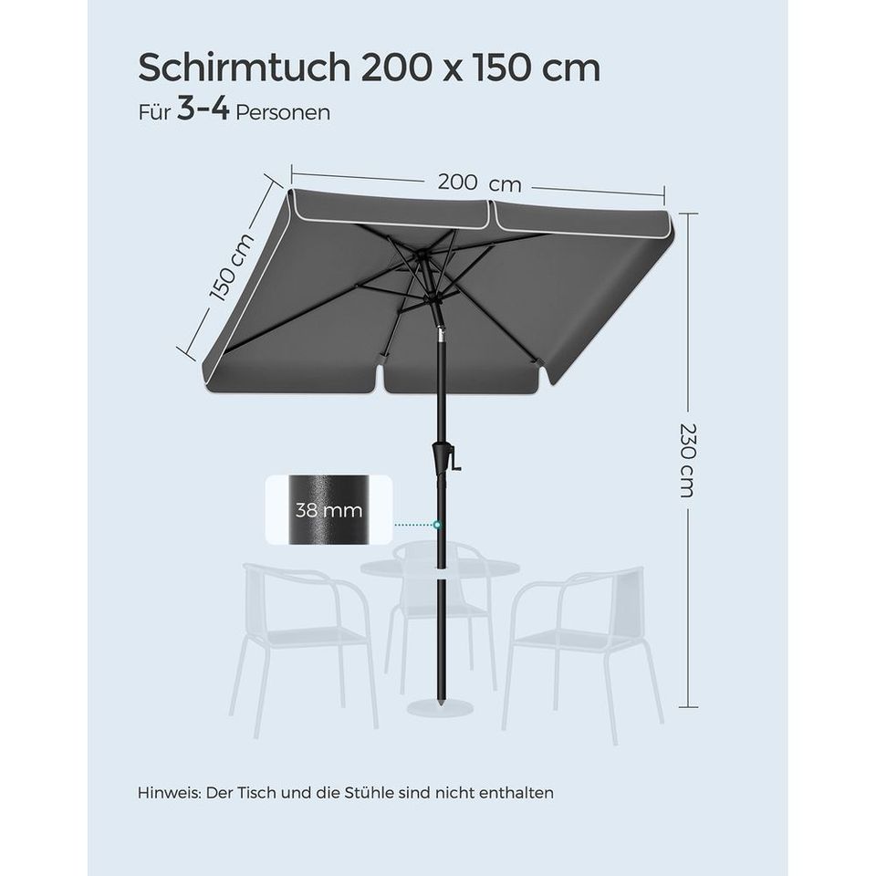 Sonnenschirm, NEUWARE, 65€* in Köln