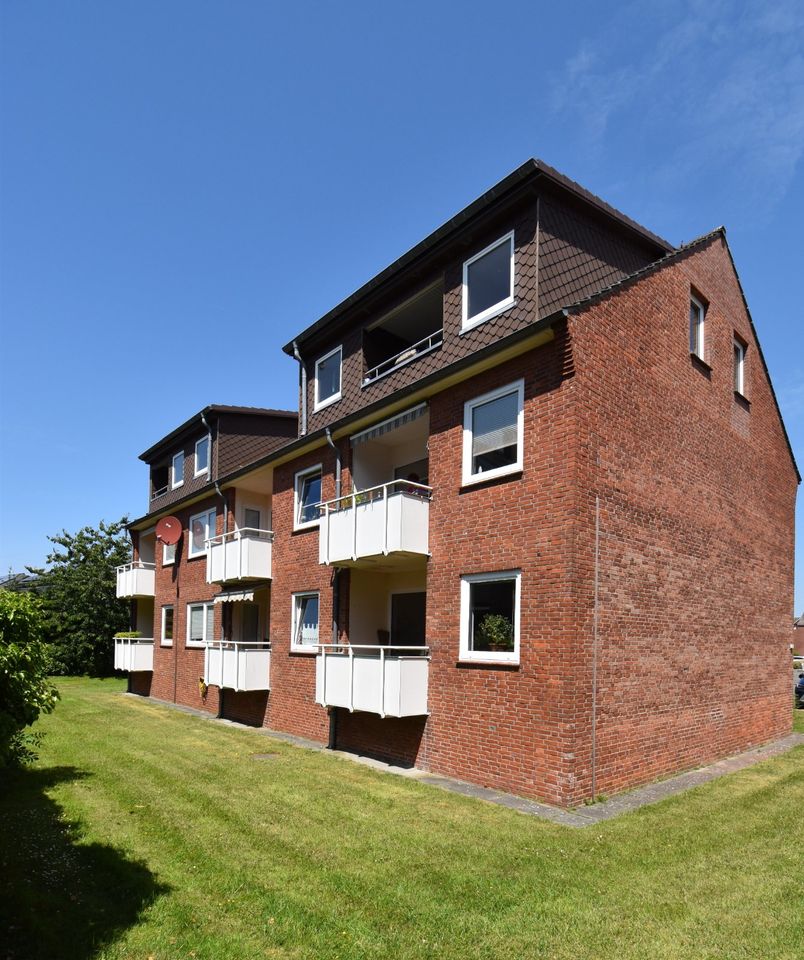 Sonnige, ruhige 1-Zi-Whg mit Loggia im Herzen von Büsum in Buesum