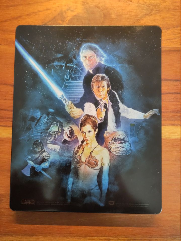 Star Wars Steelbok Bluray Sammlung 1-7 Teilweise OVP in Langen (Hessen)