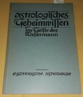 Astrologische Geheimwissen im Geiste des Wassermann Nordrhein-Westfalen - Overath Vorschau