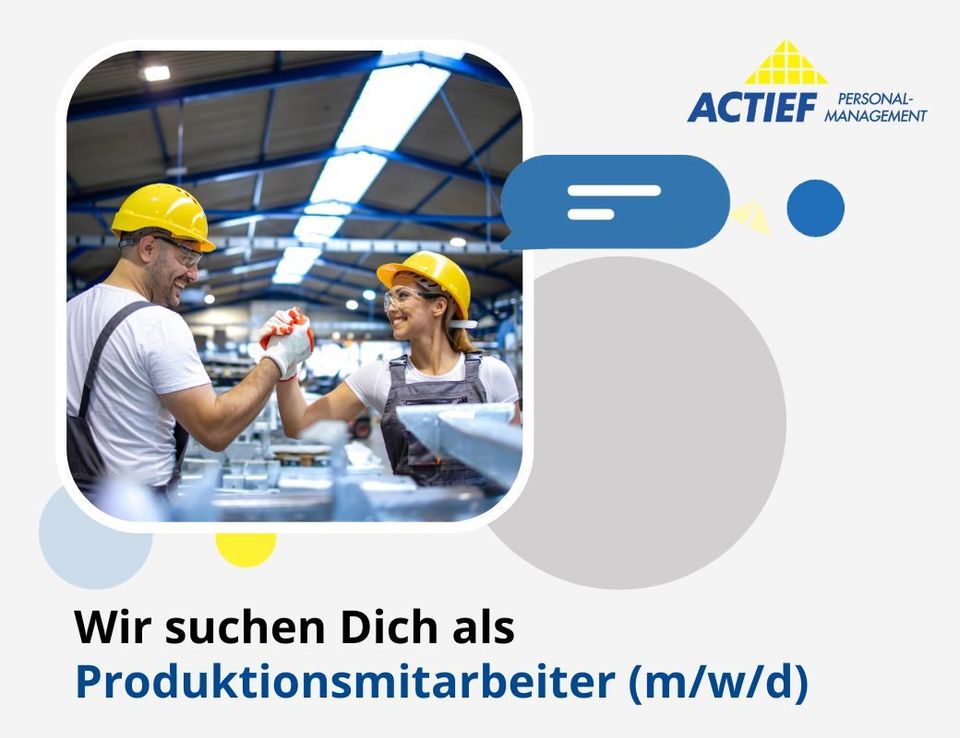 Produktionsmitarbeiter (m/w/d) Spritzerei in Nagold