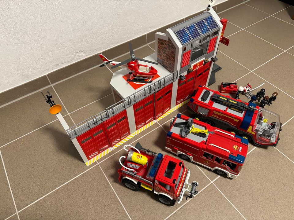 Playmobil Feuerwache / Feuerwehrstation in Günzburg