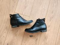 Damen Stiefeletten Ankle Boots schwarz Gr. 37 Bayern - Ampfing Vorschau