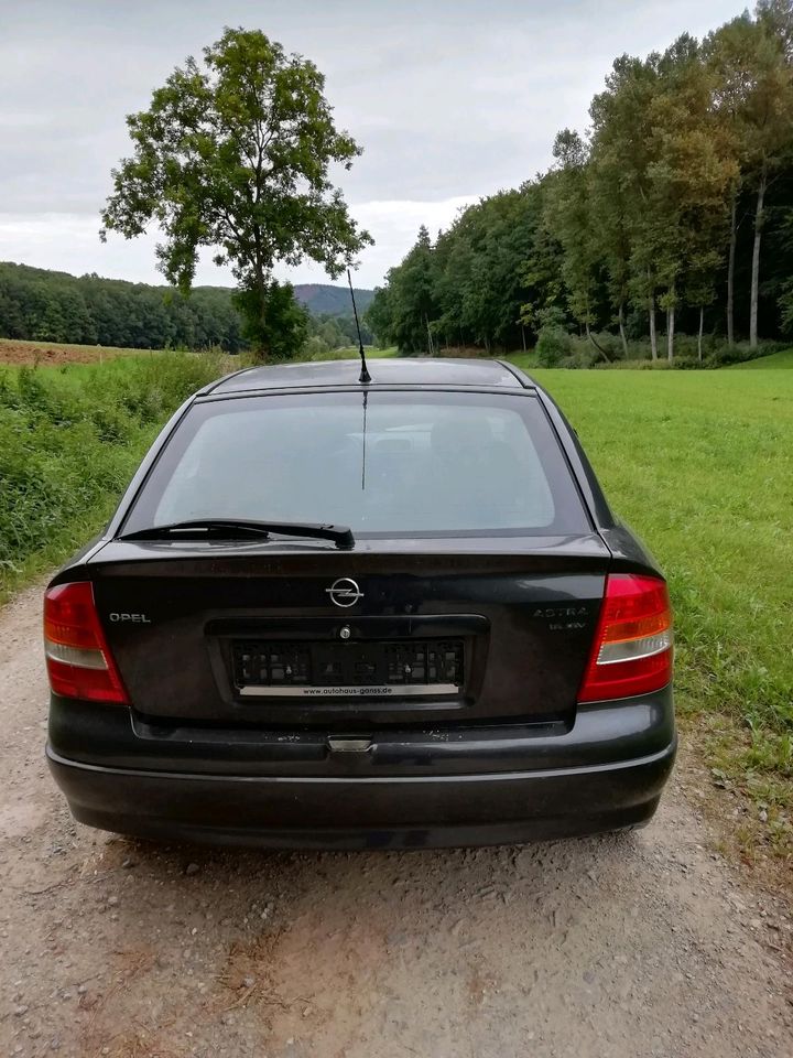 Schlachtfest Ersatzteile Opel Astra G 1.6 16v z266 BJ 1998 Tür in Waldkappel