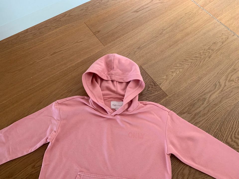 Only Kids Pulli Hoody Kapuzen Sweatshirt Gr.152 rose`N e U in Rottweil