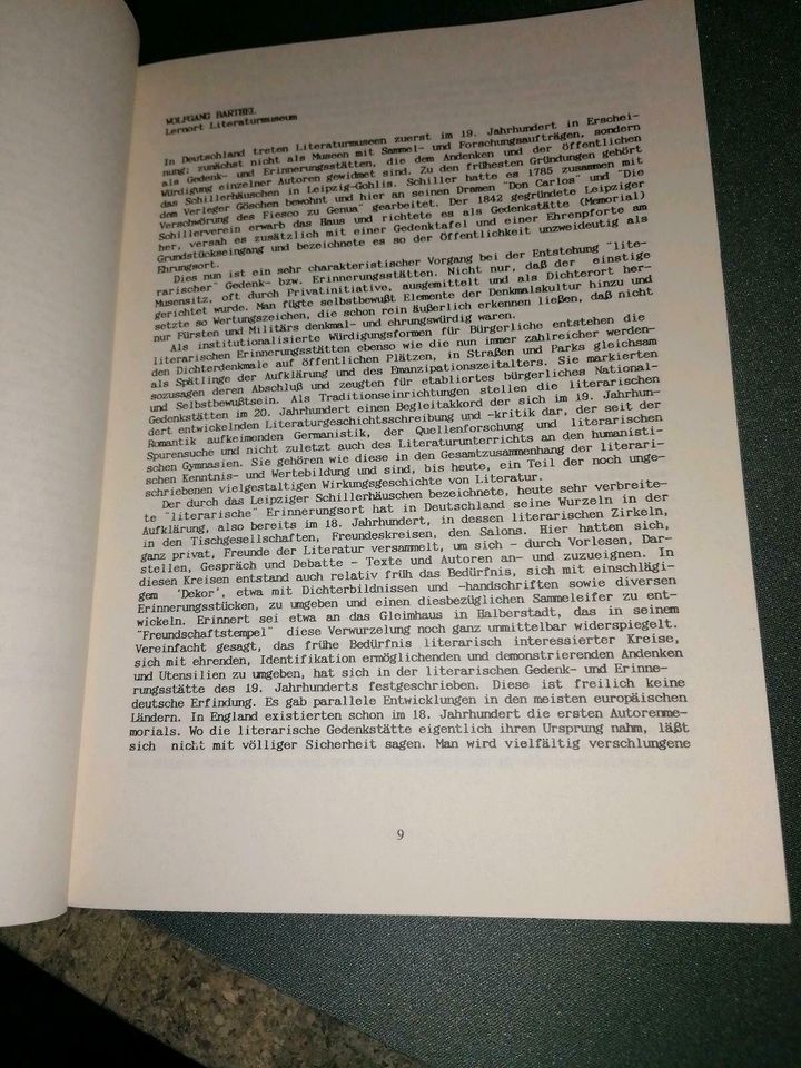 Deutsch Unterricht Heinrich von Kleist Beiträge Behandlung 1994 in Berlin