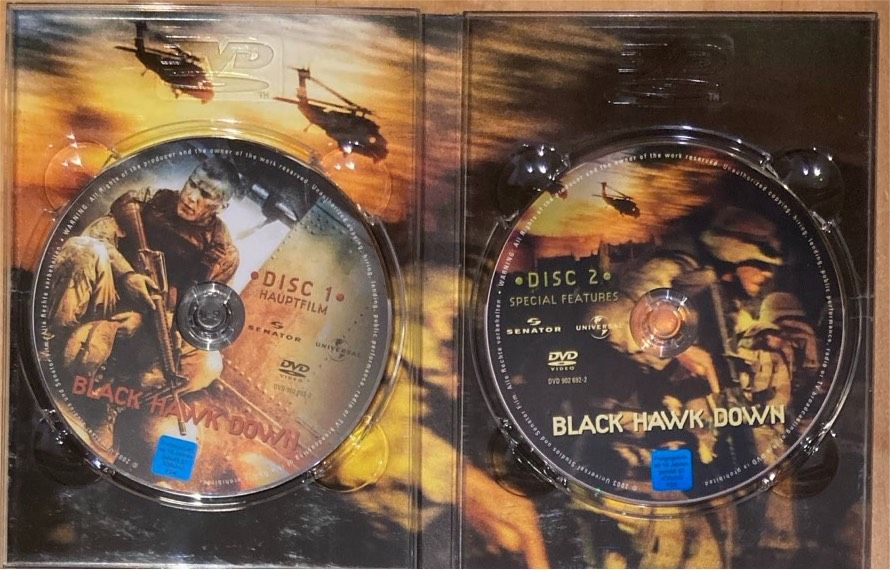 DVD „Black Hawk Down“ Special Edition 2 Disc Set in Dieburg