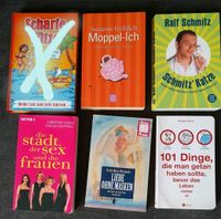 6 Bücher: Moppel-Ich, Sex and the City, Schit'z Katze, Witze ... Brandenburg - Jüterbog Vorschau