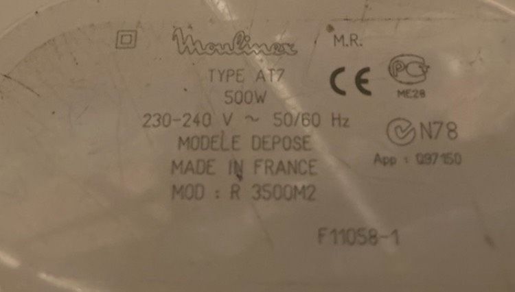 Küchenmaschine Moulinex Ovatio 3 Duo 500 W in Düren