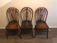 3 schöne alte antik Stühle aus Eichenholz Hemelingen - Hastedt Vorschau