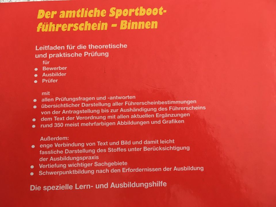 Sportbootführerschein Boot Binnen Graf Steinicke Buch DK in Kassel