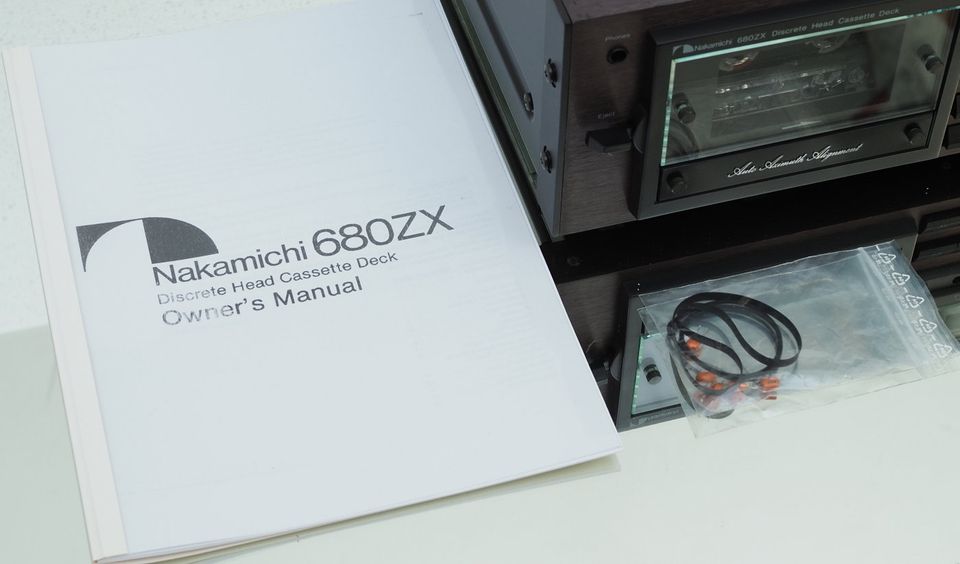Nakamichi 680ZX 3-Kopf Referenz Kassetten Tapedeck Serviced VIDEO in Remscheid