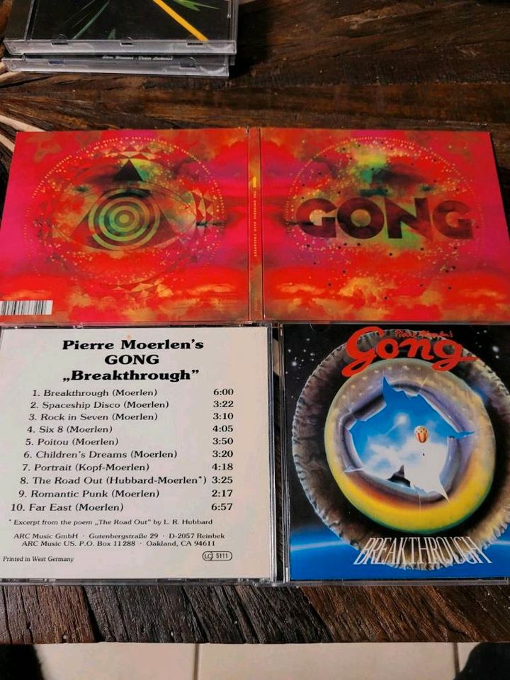 7 CDs Gong CD Sammlung in Bonn