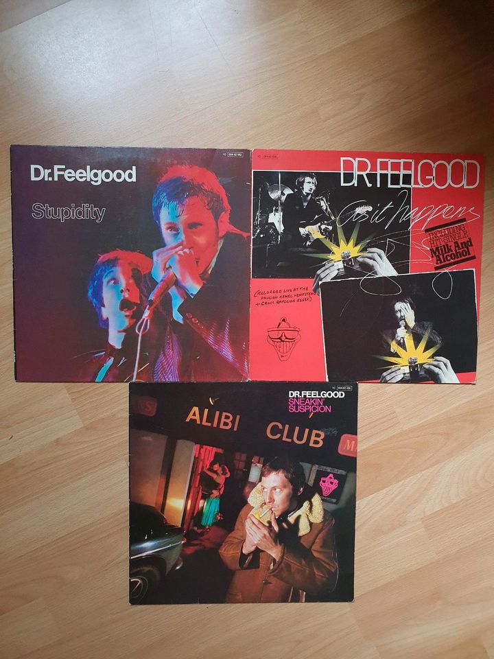 Dr. Feelgood Vinyl-Platten-Sammlung (3 LPs) in Stuttgart