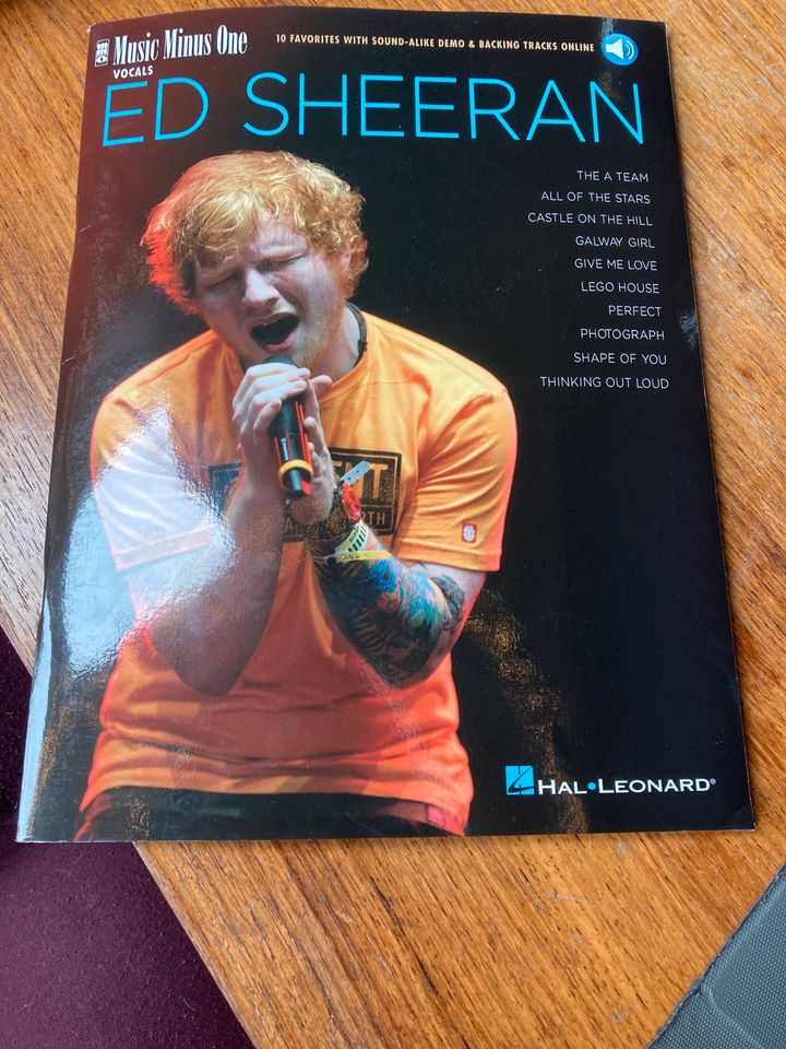 Ed Sheeran : Music minus one : Vocals von HAL Leonard in Hannover