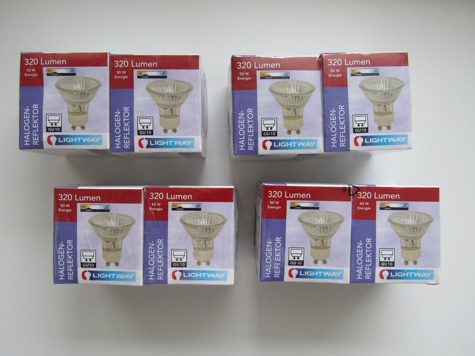 GU10 Halogen Reflektorlampe Dimmbar 50 Watt 2700K 320 Lumen in  Nordrhein-Westfalen - Dinslaken | eBay Kleinanzeigen ist jetzt Kleinanzeigen